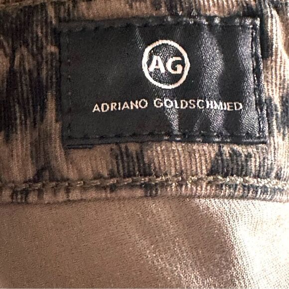 AG Adriano Goldschmied The Farrah Skinny Ankle High Rise Animal Print Size 29 📦 - Picture 7 of 11